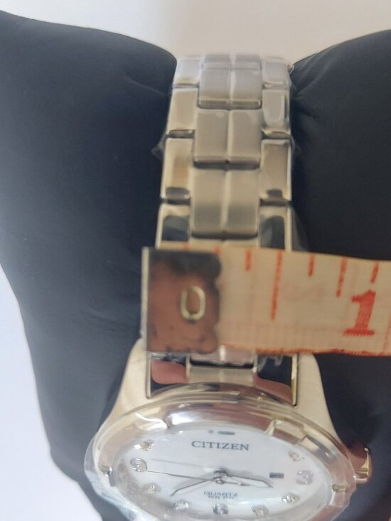 Citizen Women\'s Watch EU6080-58D Mother of Pearl Dial Crystal Markers-NWT main image 8